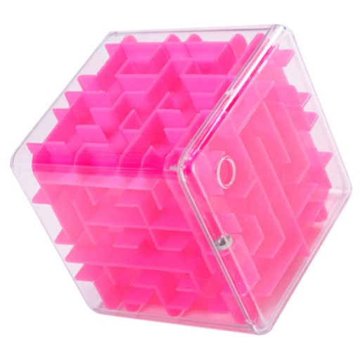 ZRUČNOSTNÁ HRA MINI LABYRINT 3D HÁDANKA KOCKY