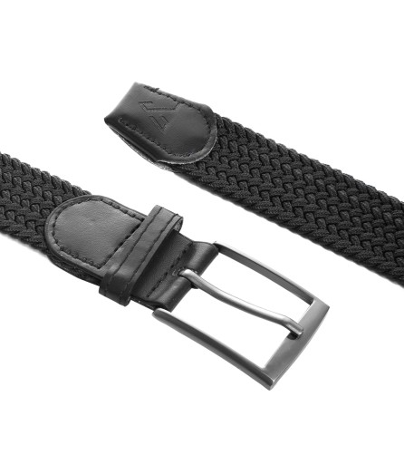 Ležérny pánsky opasok 3,5 cm spletený popruh