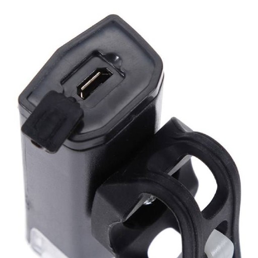 2x PREDNÁ ZADNÁ BICYKLE LAMPA LED USB PREDNÁ ZADNÁ SADA