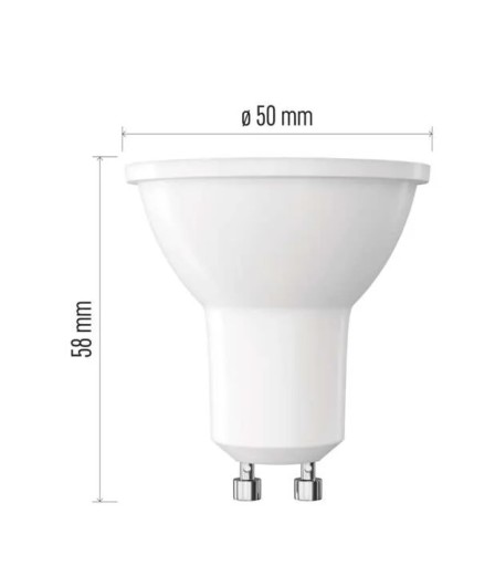 EMOS ZQ8E43 LED ŽIAROVKA CLS MR16 7W (60W) 806 lm GU10 4000K