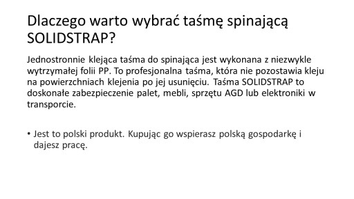SOLIDSTRAP upevňovacia páska 15/66m (PÁSKANIE)