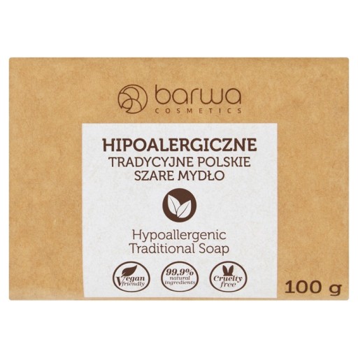 BARWA Hypoalergénne tradičné sivé mydlo 100g