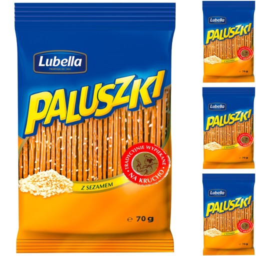 Lubella sezamové tyčinky 2x70g
