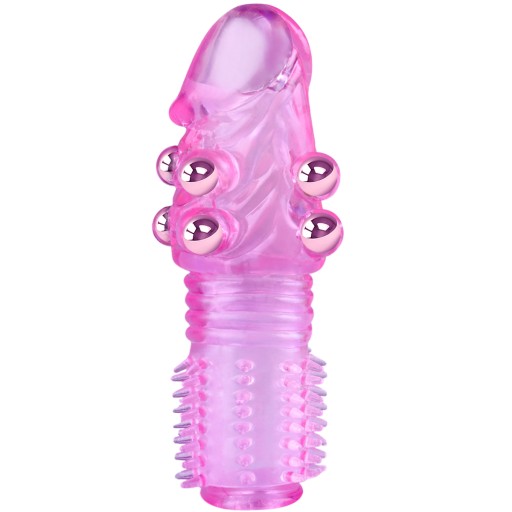 GÉLOVÝ KRYT s 8 vaginálnymi masážnymi perličkami