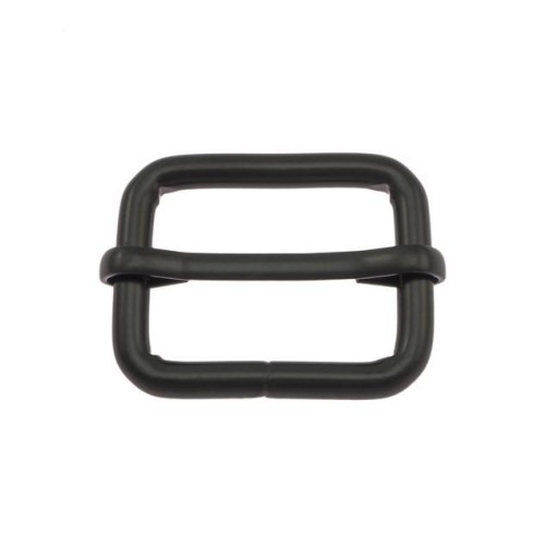 KOVOVÝ REGULÁTOR 25x19 mm - MATNÁ ČIERNA