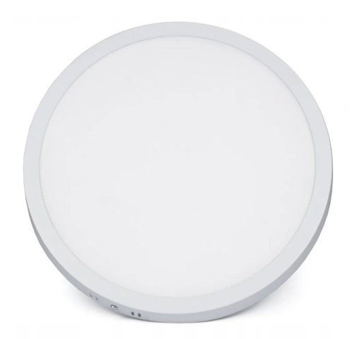 LED stropné svietidlo 6W neutrálne 4000K 11,2cm biele stropné svietidlo na prisadený panel
