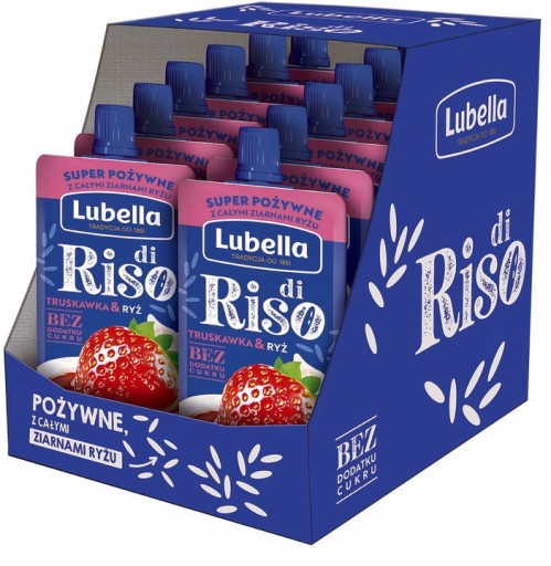 Lubella Di Riso jahodový ryžový snack 100 g