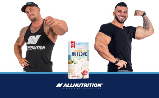 ALLNUTRITION PROTEIN CHOCOLATE NUTLOVE 100g KOKOSOVÝ PROTEIN CHOCOLATE FIT