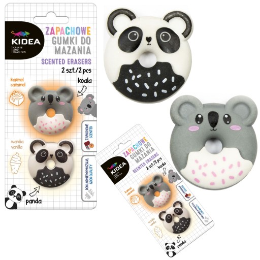Vonné gumy Panda Koala 2 ks