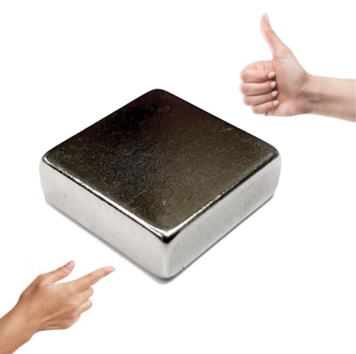 NEODYMOVÝ TALÍROVÝ MAGNET SILNÝ SILNÝ 20X20X10 MM