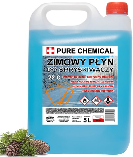 ZIMNÁ KVAPALINA DO OSTREKOVAČOV -22 VOŇANÁ 5L