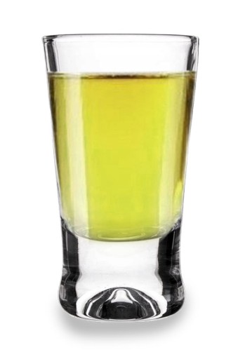 Panáky na vodku, likér, likér, 25 ml, 6 ks