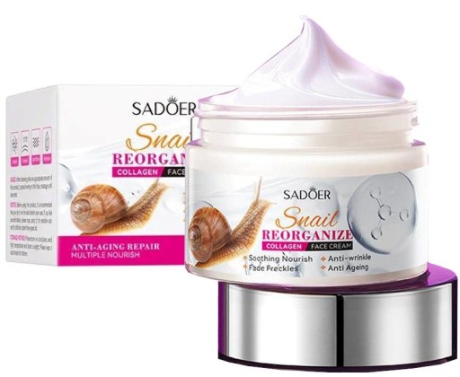 KRÉM NA TVÁR SO SLIMAKÝM MUCIOM + KOLAGÉN PROTI STARNUTIU 50 ml