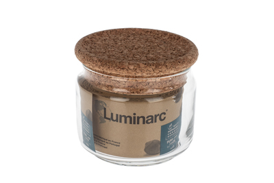 Dóza na potraviny s korkovým uzáverom 0,5 L LUMINARC