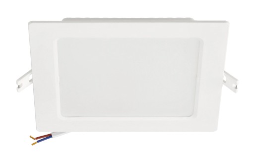 LED stropné svietidlo, zápustné, zápustné, 12W, 1200lm, 4000K, štvorcové