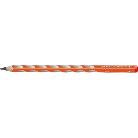 EASYgraph 2B oranžová ceruzka pre pravákov Stabilo