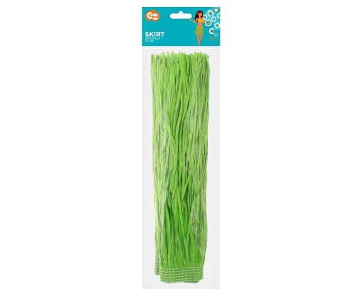 HAWAJSKÁ SUKŇA ZELENÁ 40 CM KRÁTKA HAWAII