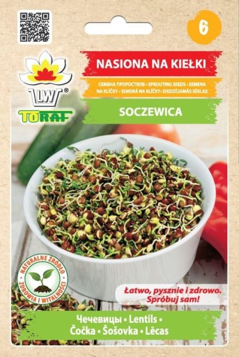 SEMIENKA TORAF KLÍČKY ZELENÁ ŠOŠOVICA CHUTNÁ 20G