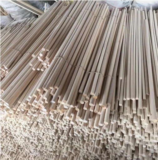 Hmoždinka z buka drážkovaná, 50 cm, priemer 8 mm, tyč
