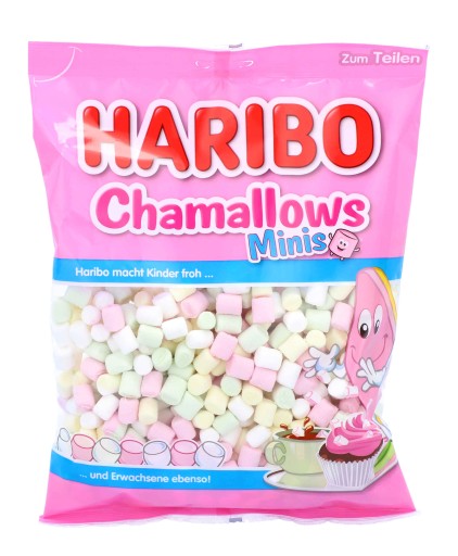 HARIBO Mini Chamallows Vanilkové Marshmallows 200g DE