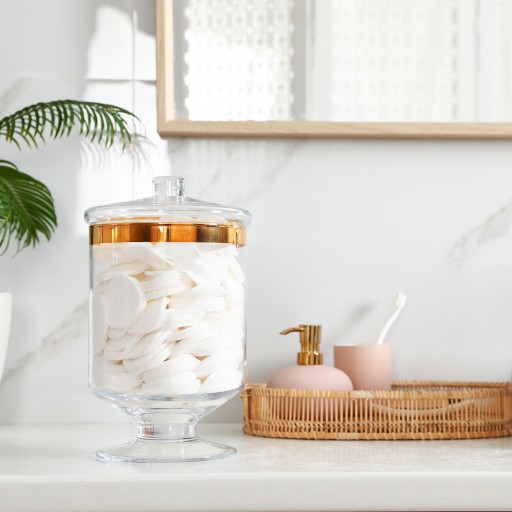 Vatové tampóny, okrúhle, hygienické vatové tampóny, 450 kusov