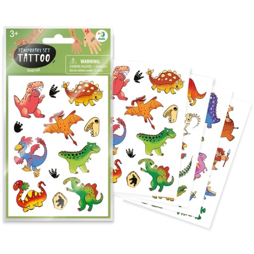 Sada tetovania dinosaurov pre deti