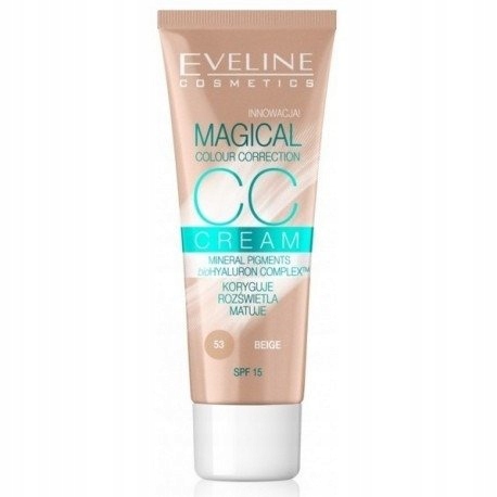 Eveline Magical CC No. 53 Beige CC Cream 30ml