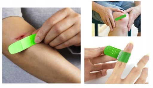 DRESSING PASTENS sada 40 neónových vodotesných náplastí so silikónom