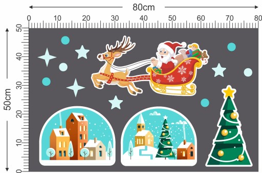 VIANOČNÁ DEKORÁCIA SANTA SOB VIANOČNÝ STROMČEK WBN4