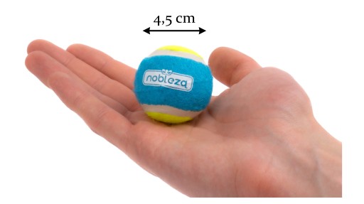 Malé vrhacie loptičky PRE MALÉHO PSA, 3 ks.