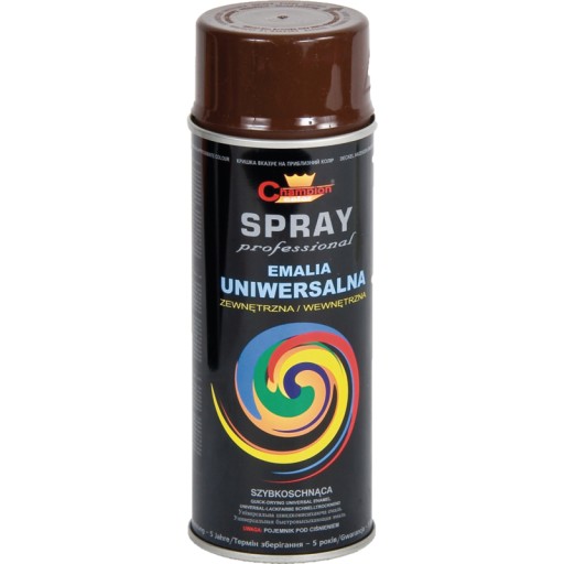 Emailová farba hnedá RAL 8011 AGTECH 400 ml sprej