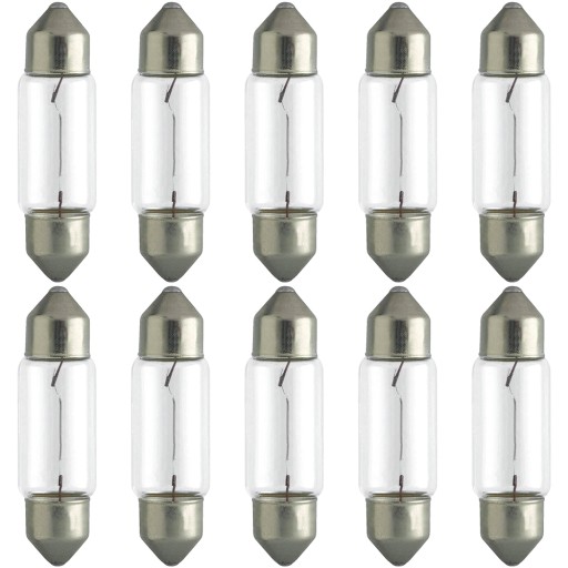 ŽIAROVKA C10W 41MM 12V 10W SV8,5 TUBE SET.
