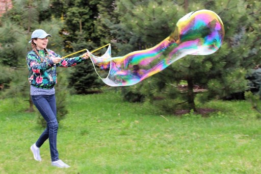 Mega veľké tyčinky na mydlové bubliny Tekuté tekuté mydlové bubliny do bazéna