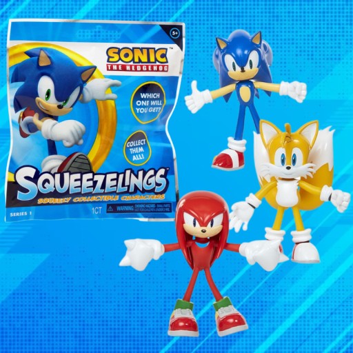 Gumová figúrka Sonic Surprise vo vrecku 23365