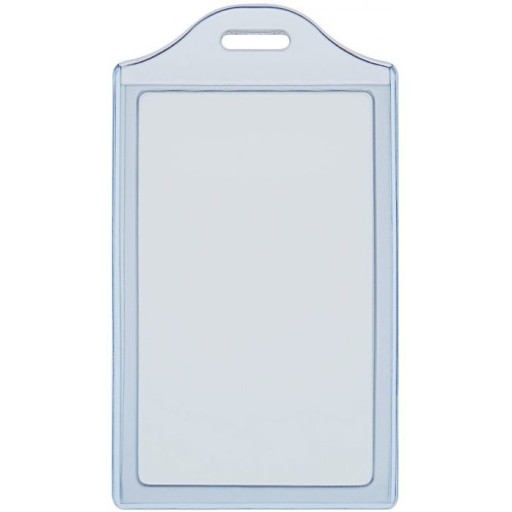 Identifikačný štítok z priehľadného PVC Držiak 2K-V modrý 601295 ARGO