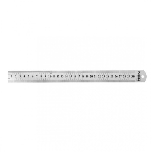 Lineárne pravítko 30 cm, nerez