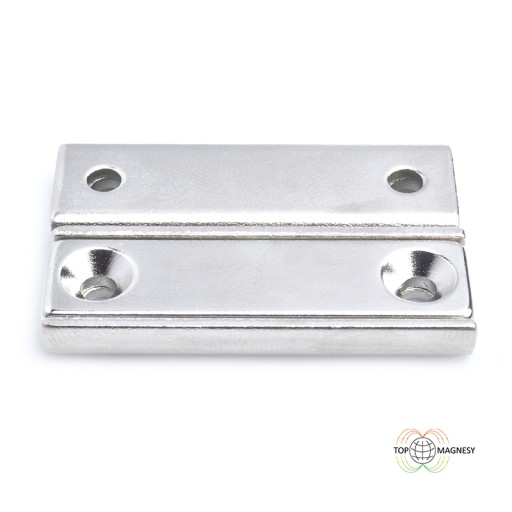 Magnetický držiak na tanier s otvorom na skrutku UMP 40x13,5x5 N 1 kus