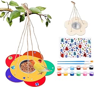 Feeder Birdhouse Ornaments ozdoby na feeder Set