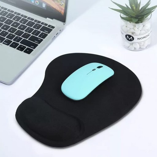 Ergonomická podložka pod myš 226 x 190 mm čierna