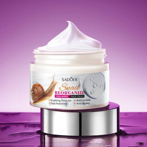 KRÉM NA TVÁR SO SLIMAKÝM MUCIOM + KOLAGÉN PROTI STARNUTIU 50 ml