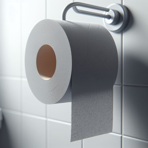 TOALETNÝ PAPIER ŠEDÝ JUMBO fi19 NA ZÁSOBNÍK 130m 1 ROL