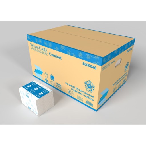 Zamatové obrúsky 23-16 cm, 2-vrstvové, 150 listov + zamatová papierová utierka