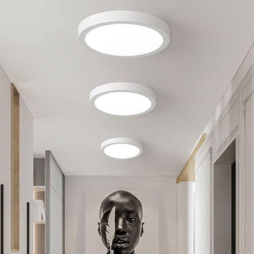 LED panel 18W PRIVRCHOVÁ OKRUHÁ LAMPA VÝKONNÉ STROPNÉ SVIETKO NA NÁSTENNÉ ZARIADENIE
