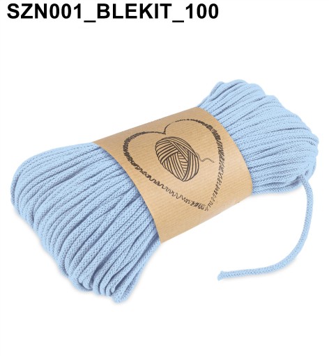 Bavlnená šnúra pre Macrame Bavlna 100m 5mm
