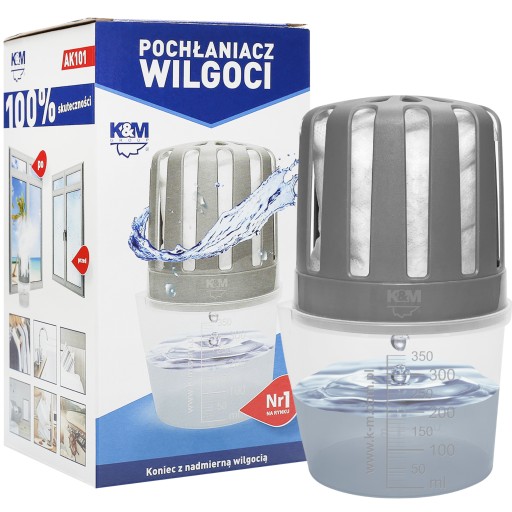 K&M AK101 absorbér vlhkosti 1 ks + 280g vložka