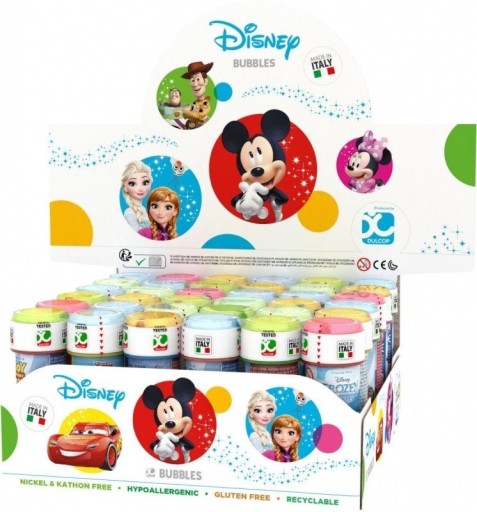 MYDLOVÉ BUBLINY PRE DETI DISNEY ROZPRÁVKY LABYRINT HRA 60ml MIX 1 ks.