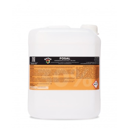 FOSAL ODSTRAŇOVANIE HRDZE PRE LIATINU 200 ML + 5%