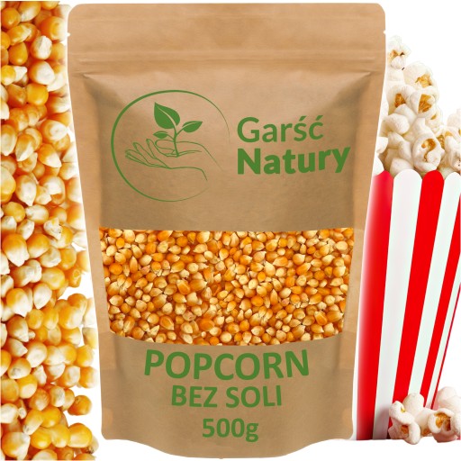 POPCORN BEZ SOLI 500g OBČANKA z kukuričného zrna na pečenie 0,5 kg