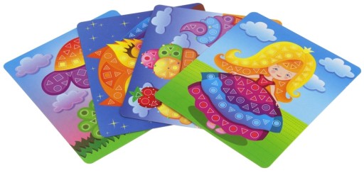 Creative Scrapbook Penová mozaika Brilantná detská sova kvetina