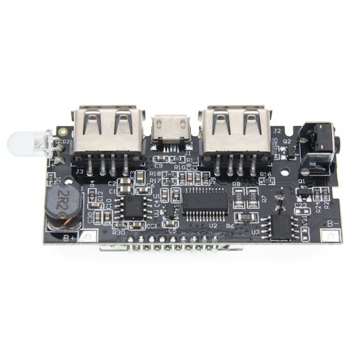 MODUL POWER BANKY s LCD - 2X USB (5V 2,1A a 1A)